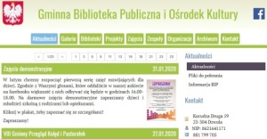 OK i GB w Dzwoli
www.gbpiokdzwola.pl