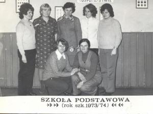 Nauczyciele
 rok szk. 1973/74